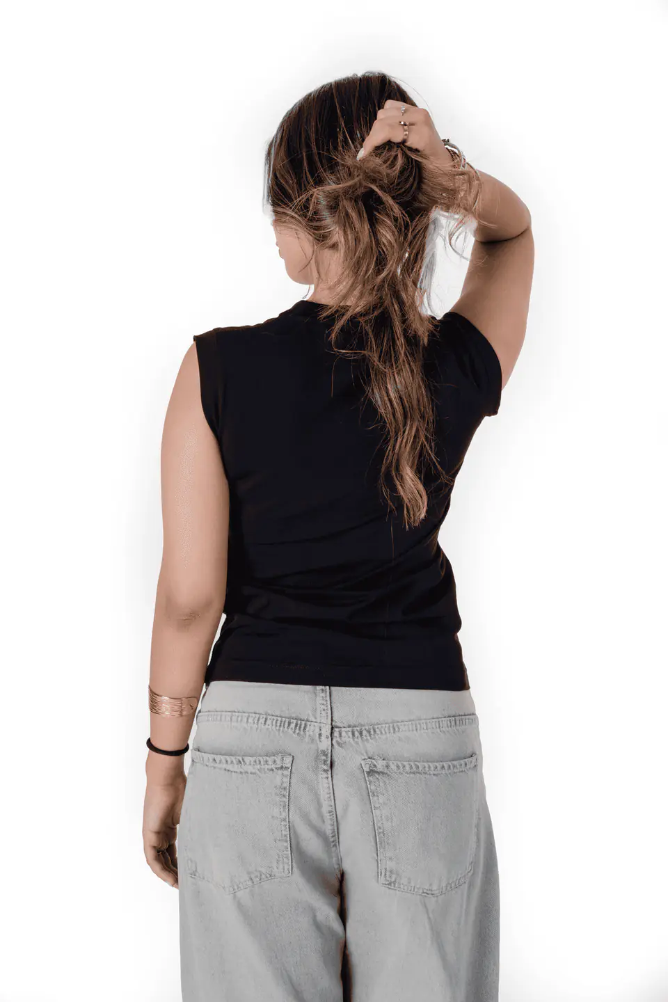 BaseTee Sleeveless — Organic Cotton Stretch Tank
