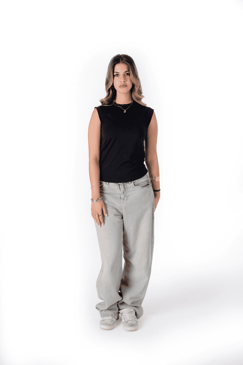 BaseTee Sleeveless — Organic Cotton Stretch Tank