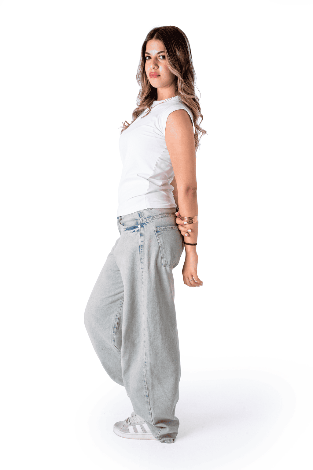 BaseTee Sleeveless — Organic Cotton Stretch Tank