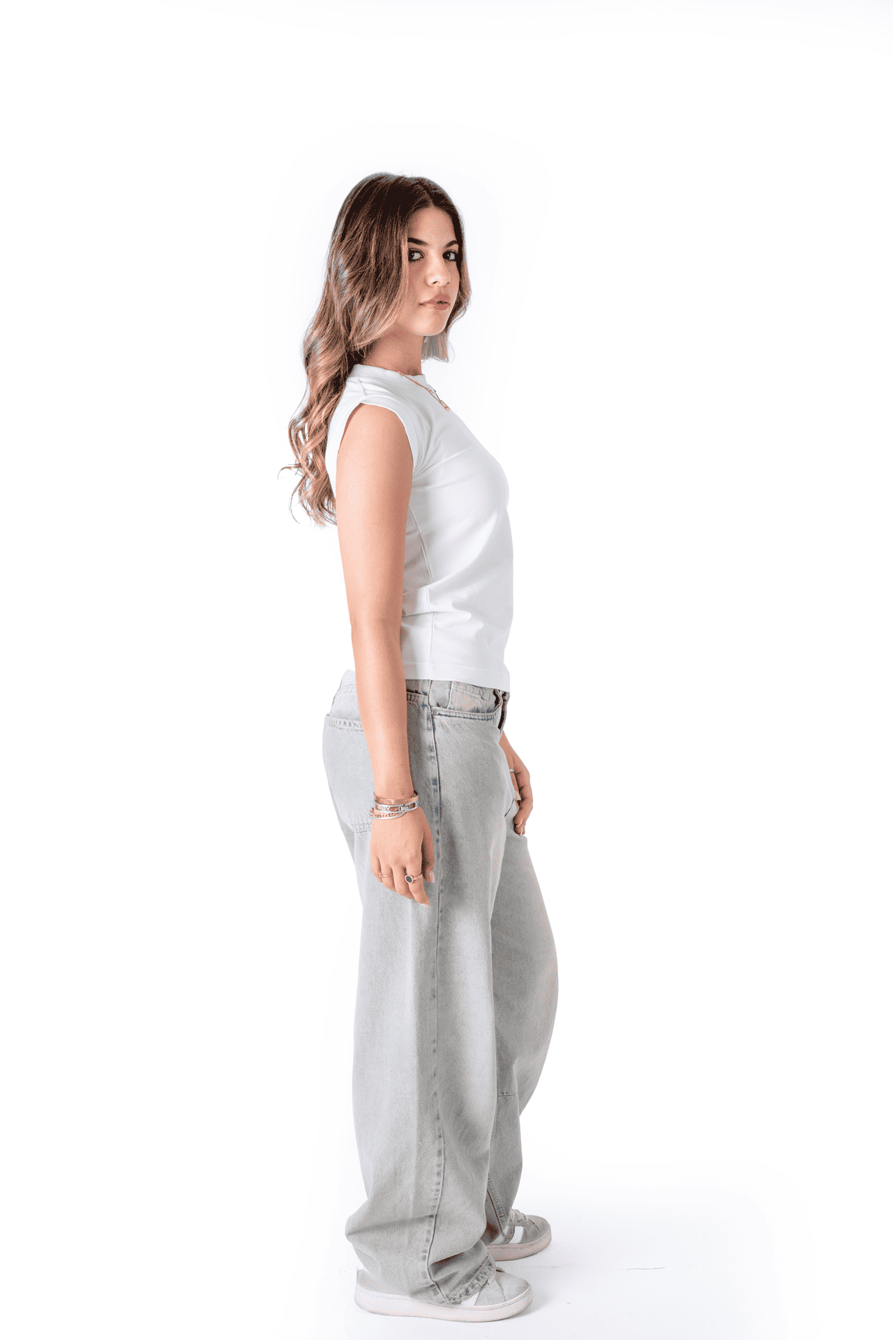BaseTee Sleeveless — Organic Cotton Stretch Tank