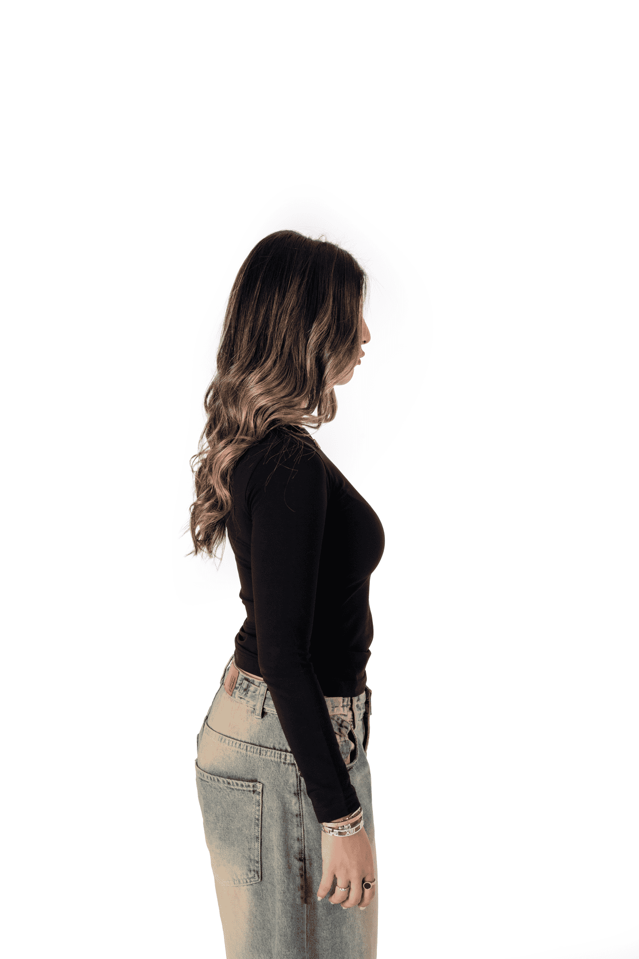 BaseTee Long Sleeves — Organic Cotton Stretch Top