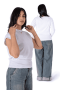 ModiTee White Bundle — Sleeveless + Long Sleeves