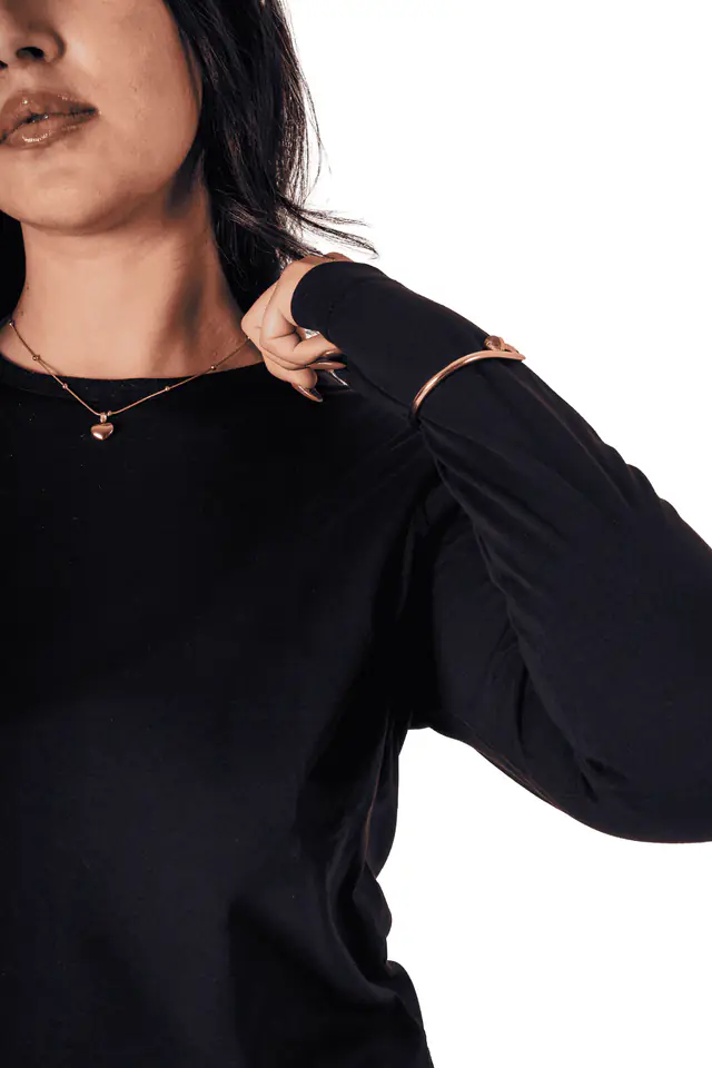 ModiTee Long Sleeves — 100% Organic Cotton Top
