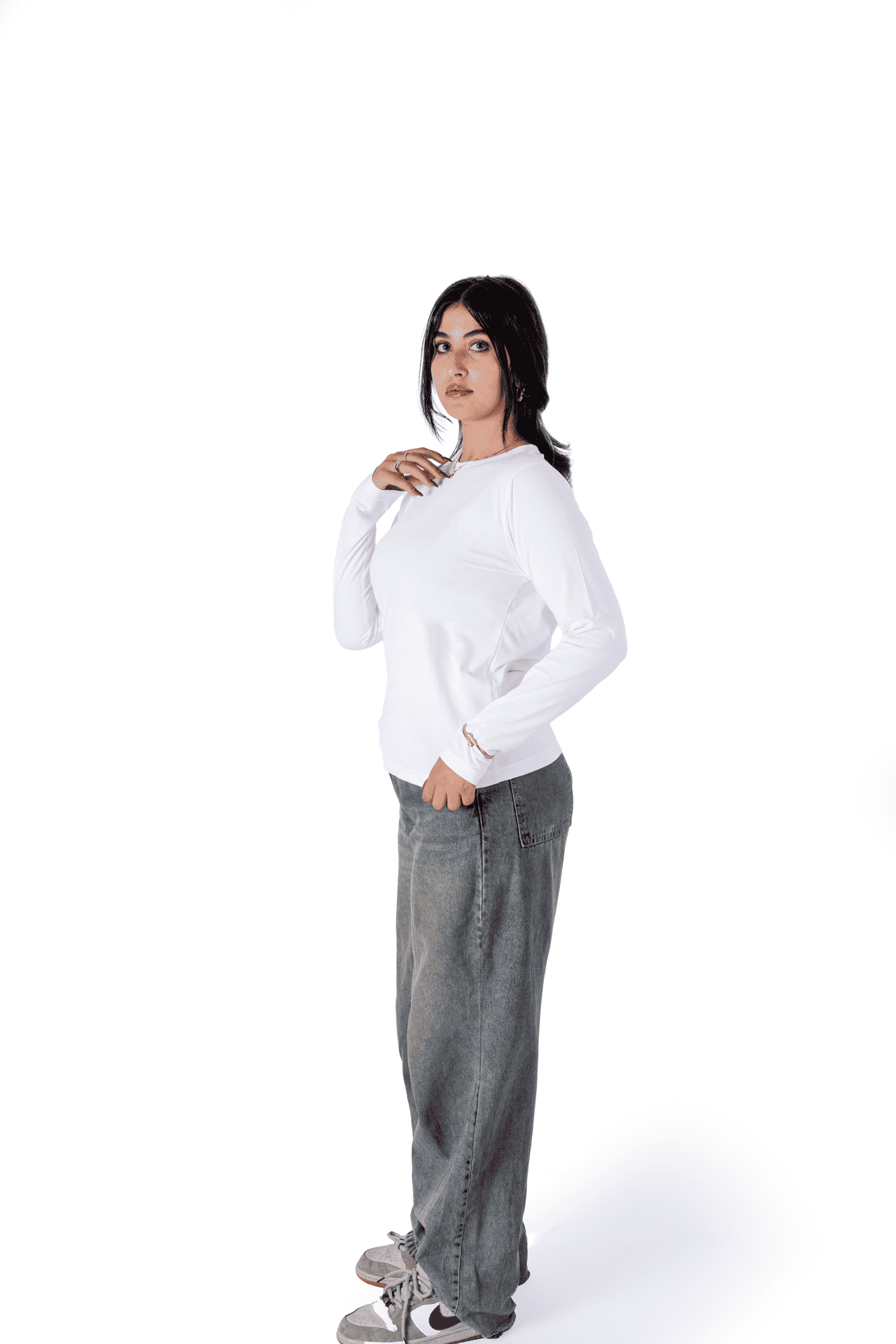 ModiTee White Bundle — Sleeveless + Long Sleeves