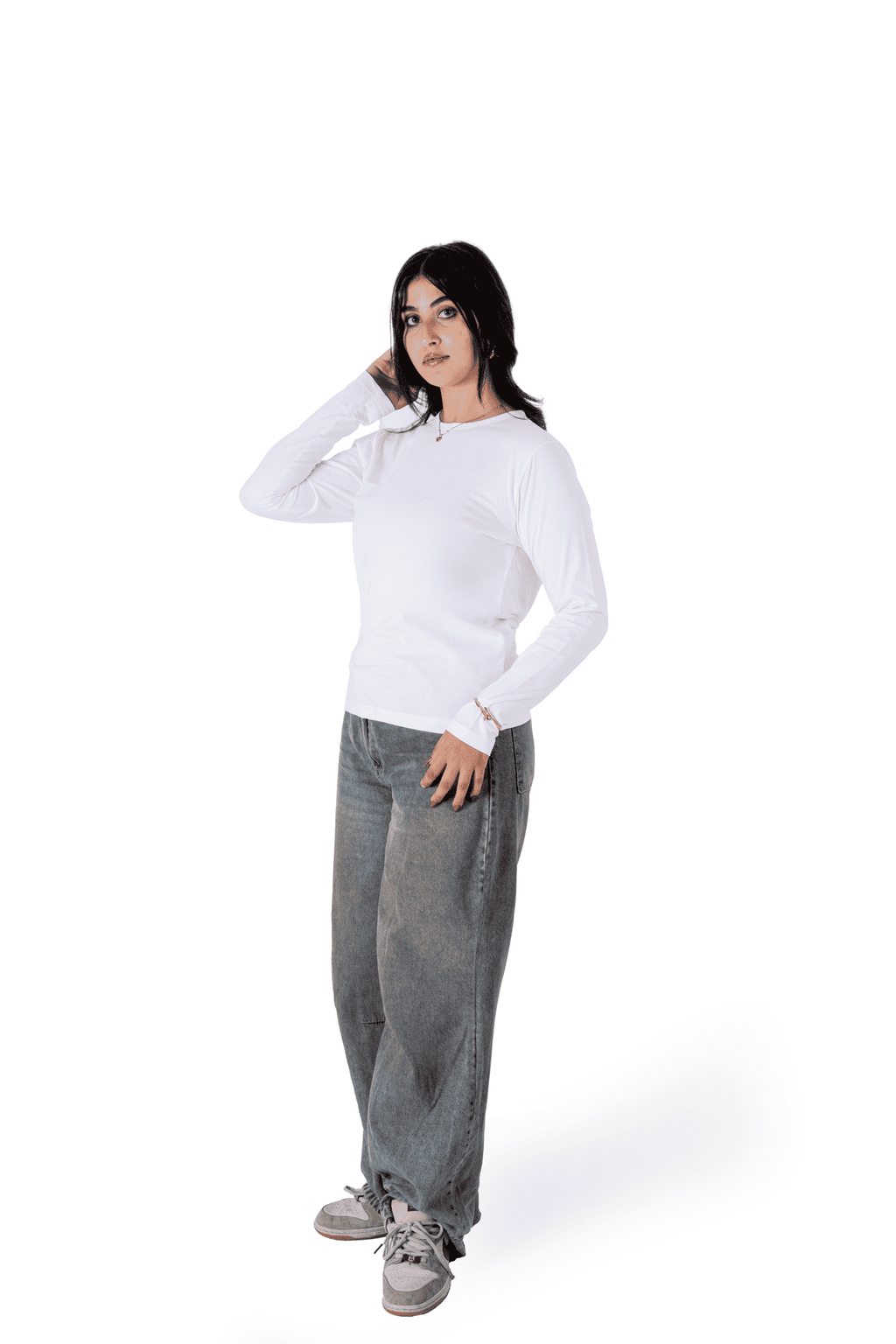ModiTee White Bundle — Sleeveless + Long Sleeves
